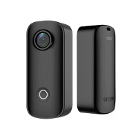 SJCAM C100 Plus 4K Mini Actie Sportcamera 4K 30FPS H.265 12MP 2.4G WiFi 30M Waterdicht Auto Dash Cam DVR Rij Recorder Ca