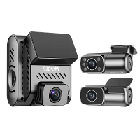 SJCAM M60 Dashcamera 3 Lenzen 4K Voor interne achter ultra heldere nachtopname 360° panoramisch opnemen auto DVR rij rec