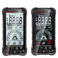 SK 83A/B Slimme Multimeter 600V 10A 6000 Tellingen Auto Range NCV Verlicht LCD Oplaadbare Batterij Capaciteit Temperatuu