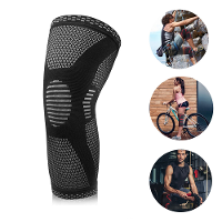 SKDK Fitness Beschermende Kniepad Sportieve Elastische Zweetbestendige Kniebrace voor Hardlopen Basketbal Volleybal Tenn