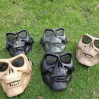 Skeleton Skull Face Mask Protective Party Halloween Abs Masks