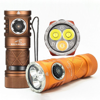 SKILHUNT EC200S Mini XP G4 + NiCHIA 519A 6500K + 3000K 2100+570 Lumens Dual Channel USB C Oplaadbare Krachtige EDC Zakla