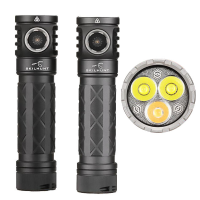SKILHUNT ESTKE EC200S XP G4 + NiCHIA 519A 6500K + 3000K 2100+570 Lumen Dual Channel USB C Oplaadbare Krachtige EDC Zakla