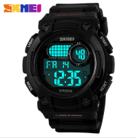 Skmei 1054 Luminous Led Digital Calendar Waterproof Quartz Sport Watch