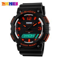 Skmei 1057 Double Display Analog Digital Waterproof Quartz Sport Watch