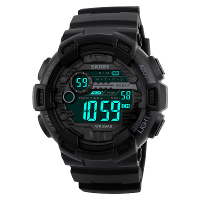 Skmei 1243 Men Waterproof Chronograph Sport Outdoor Swimming Led Digital Watch
