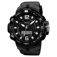 Skmei 1273 Outdooors Men Digital Watch 50m Waterproof Multifunction Fashionable Led Wirstwatches
