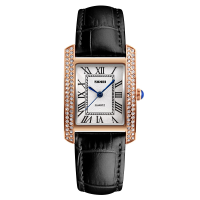 Skmei 1281 Casual Style Waterproof Ladies Watch Rectangle Dial Quartz Watch