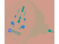 Skross 1.500223 E Reisstekker CA W to IT
