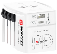 Skross 1302976 Reisstekker MUV AC65PD