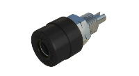 Hirschmann Test & Measurement BIL 20 Laboratoriumbus Bus, inbouw verticaal Stift Ø: 4 mm Zwart 1 stuk(s)