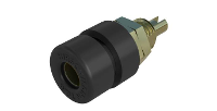SKS Hirschmann BIL 30 Au Laboratoriumbus Bus, inbouw verticaal Stift Ø: 4 mm Zwart 1 stuk(s)