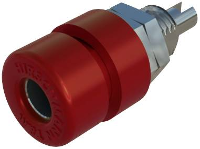 SKS Hirschmann BIL 30 Laboratoriumbus Bus, inbouw verticaal Stift Ø: 4 mm Blauw 1 stuk(s)