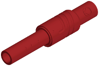 Hirschmann Test & Measurement KUN S Veiligheids lamellenbus Bus, recht Stift Ø: 4 mm Geel 1 stuk(s)