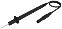 Hirschmann Test & Measurement PL 2700 S sw Meetsnoer Testpunt 4mm stekker 1.00 M Zwart 1 stuk(s)