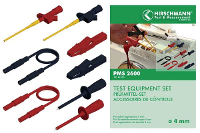 Hirschmann Test & Measurement PMS 2600 Veiligheidsmeetsnoerenset Banaanstekker 4 mm Banaanstekker 4 mm 1.00 M Zwart, Rood 1 stuk(s)