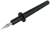 SKS Hirschmann PRUEF 3 sw Probe Steekaansluiting 4 mm CAT I Zwart 1 stuk(s)