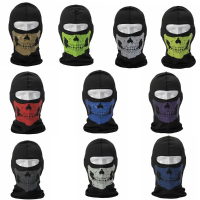 Skull Seals Tactical Cs Reflective Face Mask Headgear