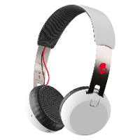 Skullcandy: Grind Bluetooth   Wit/Zwart