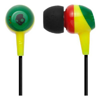 Skullcandy: JIB In Ear hoofdtelefoon   Rasta