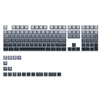 SKYLOONG 126 Toetsen Twilight GK7 PBT Pudding Keycap Set Vier Kanten Glans Door Effect Custom Keycaps voor Mechanische T