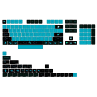 SKYLOONG 126PCS Mechanisch Toetsenbord Keycaps Set PBT Vijfzijdige Sublimatie Verlichte Toetsenkap Voor Zelfgemaakte Aan