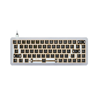 SKYLOONG GK68X Keyboard Kit Hot Swappable NKRO RGB Bedrade Bluetooth Dual Mode PCB Montageplaat Case Aangepaste Kit