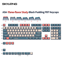 SKYLOONG GK7 120 Toetsen Drie Smaken Studie Gelei PBT Keycap Set Custom Keycaps voor Mechanische Toetsenborden