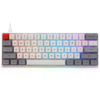 SKYLOONG SK61 Mechanische Toetsenbord 61 Toetsen NKRO Gateron Optische Schakelaar Type C Bedrade RGB Backlight PBT Sleut