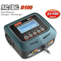 Skyrc D100 Ac/dc Dual Balance Charger Discharger For Rc Models