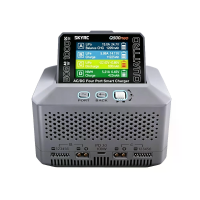 SKYRC Q500neo Slimme Balancer Oplader 4 Kanalen DC 1000W AC 500W Oplaadvermogen met 2,8 inch LCD weergave voor 1 6S LiPo