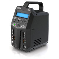 SKYRC T200 2X100W 12A AC / DC DUAL acculader voor 1 6S Lipo / LiHV / LiFe / LiIon batterij