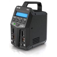 SKYRC T200 2X100W 12A AC/DC DUBBELE Accubalanslader voor 1 6S Lipo/LiHV/LiFe/LiIon Accu