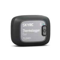 SkyRC TLD001 Duo Bluetooth thermometer Dual Channel 96 werkuren voor het meten van temperatuurgegevens van de ESC motorb