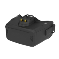 Skyzone Cobra X V2 5.8Ghz LCD 1280x720 FPV bril 4:3/16:9 Schakelbaar FOV 50° Ingebouwde 60 FPS DVR SteadyView diversitei