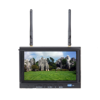 Skyzone Sky 700d Fpv 5.8G 32ch Diversity 7 Inch Tft Monitor Dvr