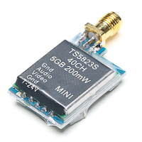 Skyzone Upgrade Ts5823s 40ch 5.8G 200mw Av Transmitter Module Rp Sma Female