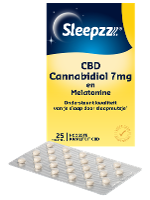 Sleepzz CBD Cannabidiol 7mg en Melatomine