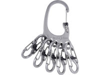 NITE Ize Sleutelkarabijn KLKBF 11 R6 BigFoot Locker KeyRack RVS 1 stuks