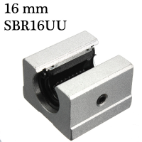 Slide Bearing Block 16mm Sbr16uu Router Motion Bearing Solide Block
