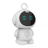 Slim AI robot speelgoed voor kinderen met wifi, interactieve stemdialogen, vroeg onderwijs leerapparaat, LCD scherm, pra