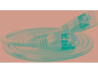 Slim Wirewin PKW LIGHT STP K6 0.25 WS RJ45 Netwerk Aansluitkabel CAT 6 U/FTP 0.25 M Wit