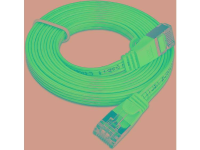 Slim Wirewin PKW STP SLIM KAT6 0.5 BL RJ45 Netwerk Aansluitkabel CAT 6 U/FTP 0.50 M Blauw Plat