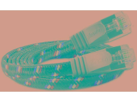 Slim Wirewin PKW TOUGH STP K6 1.0 RJ45 Netwerk Aansluitkabel CAT 6 U/FTP 1 m Grijs Plat