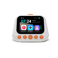 Slimme AI alarmklok GPT Groot Model stemassistent met 2,8 inch scherm WiFi stembediening 50 alarmherinneringen Pomodoro 