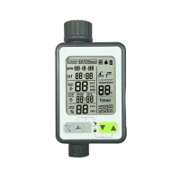 Slimme automatische irrigatiecontroller met regensensor, grote scherm timer en laag vermogensbeveiliging. Flexibele aanp