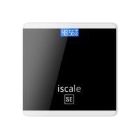 Slimme lichaamsvetweegschaal Gewichtsgegevensmonitoring LCD scherm USB oplaadbaar 180KG Max belasting Nauwkeurige weegsc