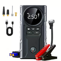 Slimme luchtcompressor jumpstarter 150PSI 39800mAh batterij jumpstarter draagbare 12V noodauto batterij jumpstarter met
