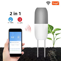 Slimme WiFi Bodemsensor Waterdicht IP65 Nauwkeurige Real Time Tracker voor Landbouw Tuinieren met Tuya APP Connectivitei