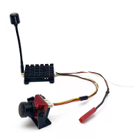 SLONWAKE 5.8G 48CH 1600mW Lange Bereik FPV Zender VTX met 1500TVL AIO 130° Camera Ondersteunt FatShark MMCX 2 4S Voeding